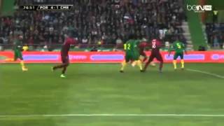 Edinho Goal And Fantastic Cristiano Ronaldo  Portugal vs Cameroon 41  Friendly Match 2014 [upl. by Anaihs118]