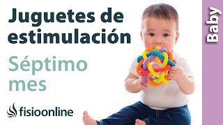 👶🏼JUGUETES para ESTIMULAR al BEBÉ durante el SÉPTIMO MES🐣 [upl. by Natala315]