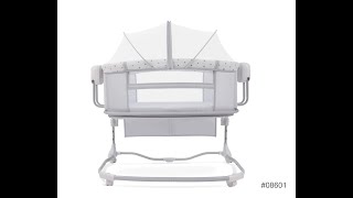 Mastela New Deluxe 3in 1 Swing amp Bassinet Assembly Video [upl. by Yerhcaz373]