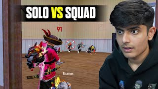 FREE FIRE KING IS BACK SOLO VS SQUAD GAMEPLAY  GARENA FREE FIRE [upl. by Sudnak]