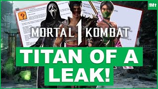 MK1  Titan of a LEAK Kombat Pack 2 Mortal Kombat 1 DLC amp MORE [upl. by Asennav]