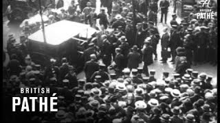 Lindberghs Atlantic Flight  Arrival At Le Bourget In Paris  Arrival At Croydon 1927 1927 [upl. by Ulund]