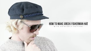 How to Make Greek Fisherman Hat [upl. by Yance]