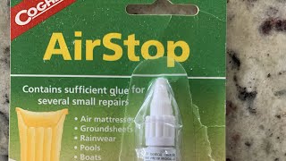 How to repair an Intex airbed  air matress hole 🔥Updated use AIRSTOP get Dating help ninegps [upl. by Leruj]