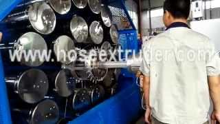 pvc lay flat hose extrusion line 2 inch 4 bar [upl. by Ketty]