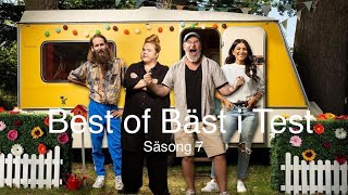 Best of Bäst i Test säsong 7 [upl. by Ynamad]