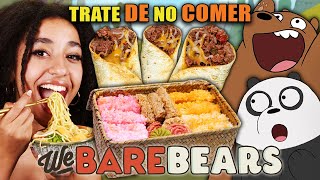 Trate De No Comer  We Bare Bears Ramen de Verano Calzone de Oso de Hielo Palitos de Pescado [upl. by Sualkin]