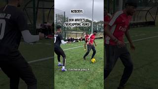 Ben White’s Overlapping Runs football funny soccer [upl. by Namrak]