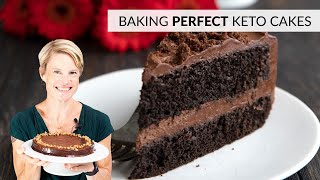 STOP overbaking your KETO CAKES Tips and tricks for deliciously moist keto cake [upl. by Ellerud]