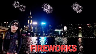 FIREWORKS  HONG KONG  NATIONAL DAY  2100 MINS [upl. by March153]