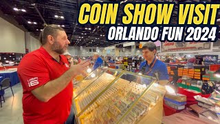 2024 Orlando FUN Coin Show Visit [upl. by Nuahsar]