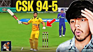 CSK In Big Trouble Against LSG  RCPL Real Cricket 24 6 [upl. by Alameda]