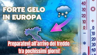 quotPrevisioni Meteorologiche LArrivo dellAria Fredda e le Possibili Nevicatequot [upl. by Rendrag169]