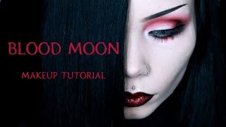 BLOOD MOON  Inspired Makeup Tutorial Using all Sugarpill Eyeshadows [upl. by Hochman452]