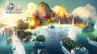 Boom Beach  Universal  HD Sneak Peek Gameplay Trailer [upl. by Enitsuga]