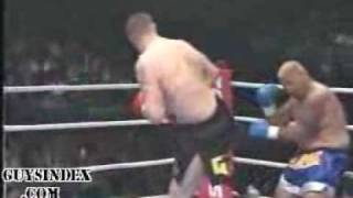 GIANT FIGHTERS Valuev Schilt Choi highlights [upl. by Rabelais]