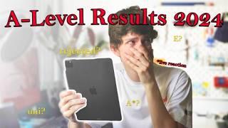 Opening My ALevel Results 2024 live reaction [upl. by Noizneb]