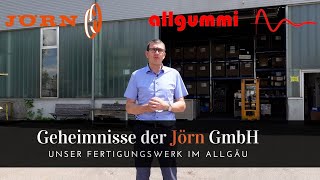 Geheimnisse der Jörn GmbH Unser Fertigungswerk im Allgäu  Vulkanisation von Gummi Metall Teilen [upl. by Fitting]