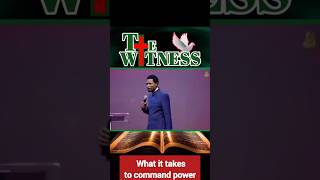 WHAT IT TAKES TO COMMAND POWER  APOSTLE MICHAEL OROKPO discipleship [upl. by Maril226]