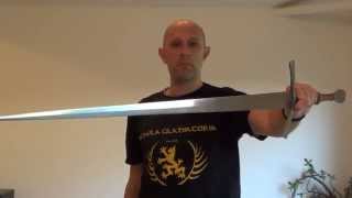 Katana sabre backsword longsword broadsword rapier all share similar blade crosssections [upl. by Anaj]