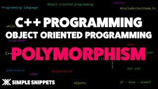 Polymorphism in C  Compile time vs Run time Polymorphism  C Programming [upl. by Geordie]