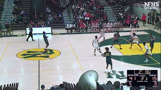 New London Basketball Highlights vs Norwich Free Academy 2224 [upl. by Nwahsear]