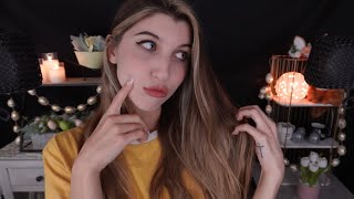 ASMR Ear to Ear Pouty Kisses w Hand Movements amp Hair Play [upl. by Leahcimnaes]