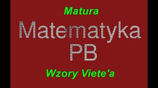 Wzory Vietea Matura rozszerzona [upl. by Tirb]