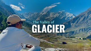 The Breathtaking Climb to Glacier  Hiking in the Himalayas  Chenab River [upl. by Nauqes]