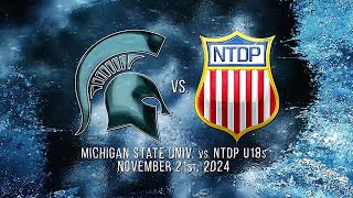 HIGHLIGHTS USA U18s vs Michigan State University 112124 [upl. by Agata396]