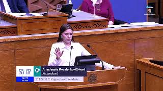 Anastassia KovalenkoKõlvart Rahandusministeerium on järjest kaotamas kontrolli ministeeriumide üle [upl. by Tuddor809]