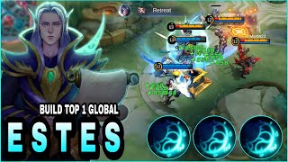 Estes Best Build  Nonstop Heal  Build Top 1 Global Estes  MLBB [upl. by Grange]