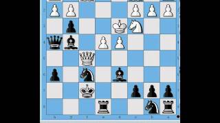 Chess themes Froms Gambit and Birds Opening with 4 g5 inc tactics traps etc [upl. by Declan]