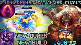 How to Play New AP Jax Jungle New Runes Build  League of legends [upl. by Ysus]