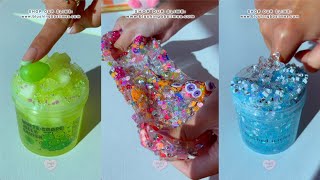 Satisfying Slime ASMR  Relaxing CRUNCHY Slime Compilation Part 2 [upl. by Trueblood]