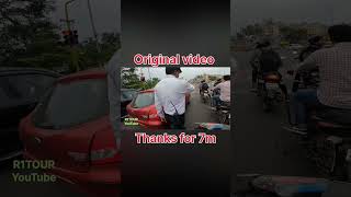 Police se ho gaya panga🥵 automobile motovlog roadrage traffic rider bike streetrideridesafe [upl. by Yennep658]