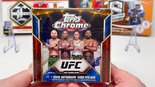 Ripping a 2023 Topps Chrome UFC MEGA Hobby Box [upl. by Tomkins597]