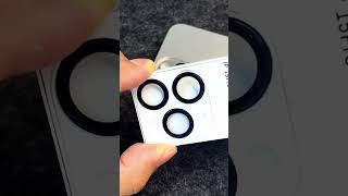 How to Install Spigen GlasTR EZ Fit Camera Lens Protector on iPhone 16 Pro Max  Easy Guide [upl. by Prestige]