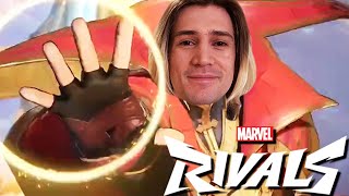 XQC IS ADDICTED TO MARVEL RIVALS [upl. by Sirovaj494]