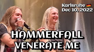 Hammerfall  Venerate Me Knock Out Festival Karlsruhe🇩🇪 December 10 2022 LIVE HDR 4K [upl. by Lawlor196]