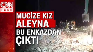 Mucize kız Aleyna bu enkazdan çıktı 17 Yaşındaki kız depremden 11 gün sonra kurtarıldı [upl. by Mimi]