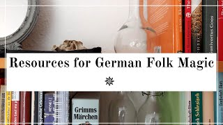 Book recommendations for German Folk Magic ▏ 𝔇𝔢 𝔖𝔭𝔬𝔢𝔨𝔢𝔫𝔨𝔶𝔨𝔢𝔯 ✵ [upl. by Rothberg]