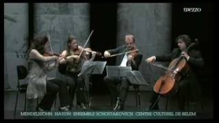 Haydn Emperor Quartet 2 mvt  DSCH [upl. by Llehctim]