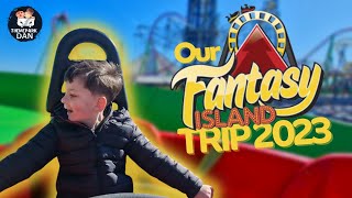 Our 2023 Adventure to Fantasy Island  Skegness Ingoldmells Theme Park [upl. by Ycak]