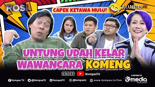 FULL Politik Uhuy Komeng Rahasia Lolos ke Senayan  ROSI [upl. by Nnyltak]