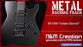 Emotional Modern Metal Backing Track in Dm  BT056 [upl. by Rabjohn111]