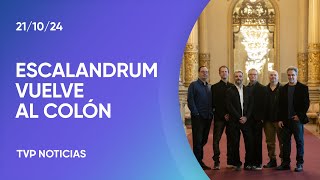 Escalandrum vuelve con Piazzolla al Colón [upl. by Ahsekal534]