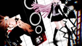 MMD Enoshima Junko and Kirigiri Kyouko  HYBRID [upl. by Aynav599]