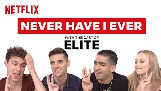 The Cast of Elite Plays Never Have I Ever  Netflix [upl. by Yziar]