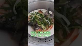 STIM IKAN BAWAL UNTUK ANAK ikan ikanbawal masakanrumahan [upl. by Brad]